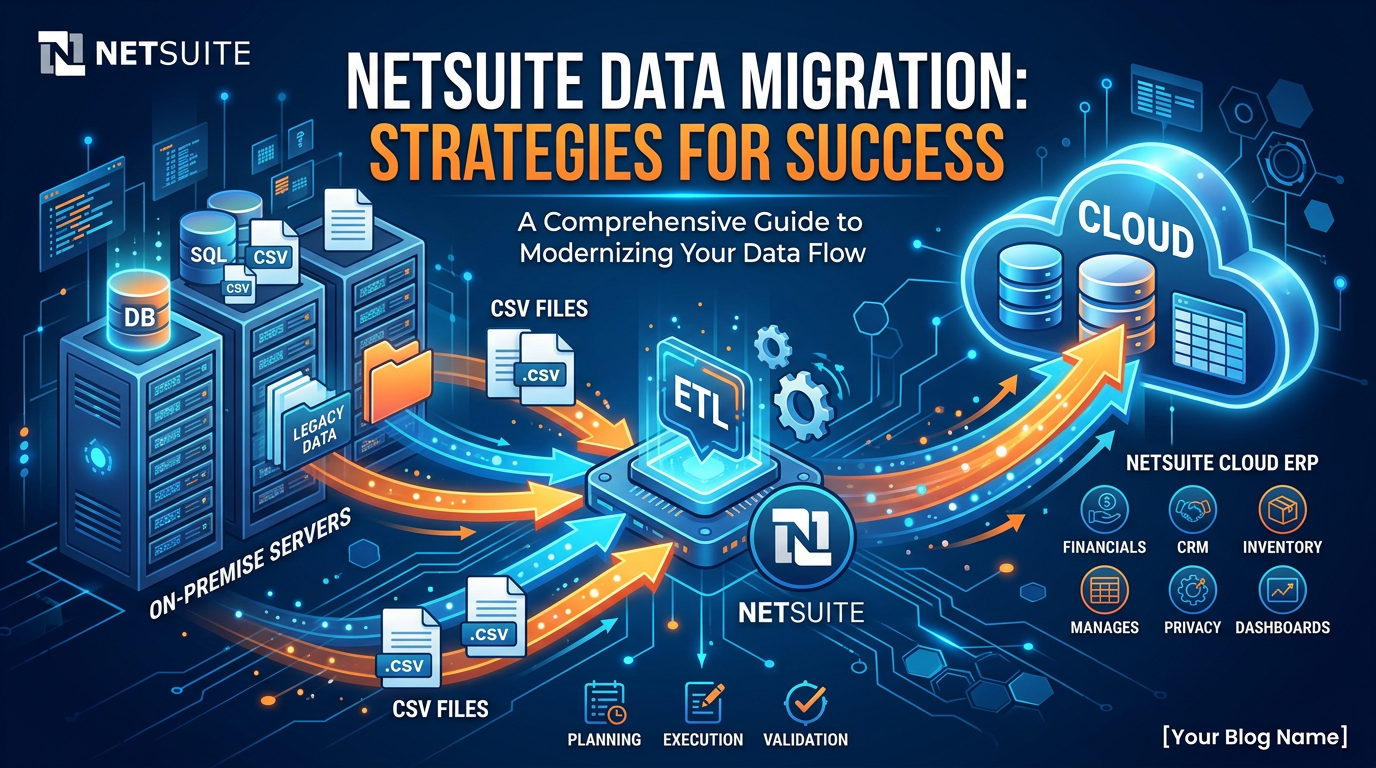 NetSuite Data Migration: Strategy, Tools, and Step-by-Step Process