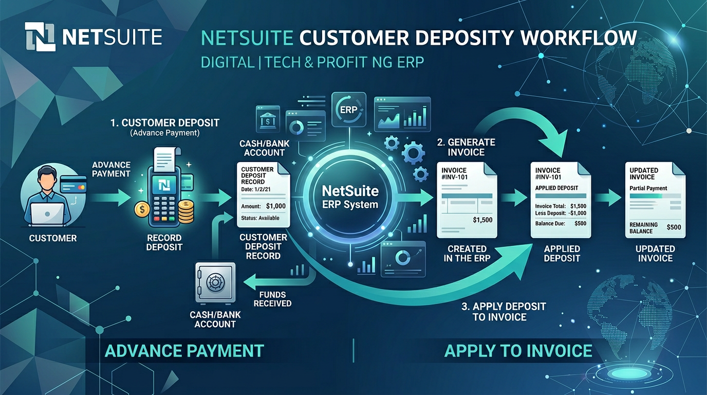 How to Automate Customer Deposit Application Workflow in NetSuite
