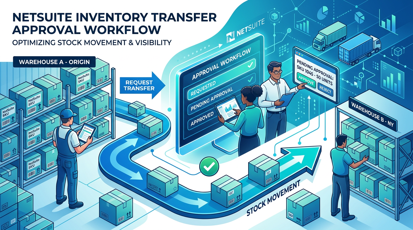 How to Create an Inventory Transfer Approval Workflow in NetSuite
