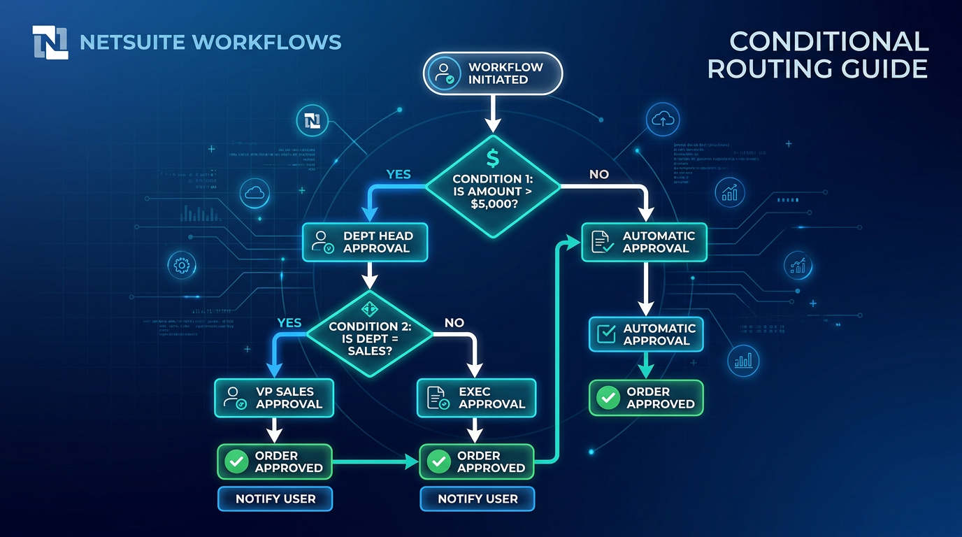 NetSuite Workflow Use Case: Route Records by Conditional Logic