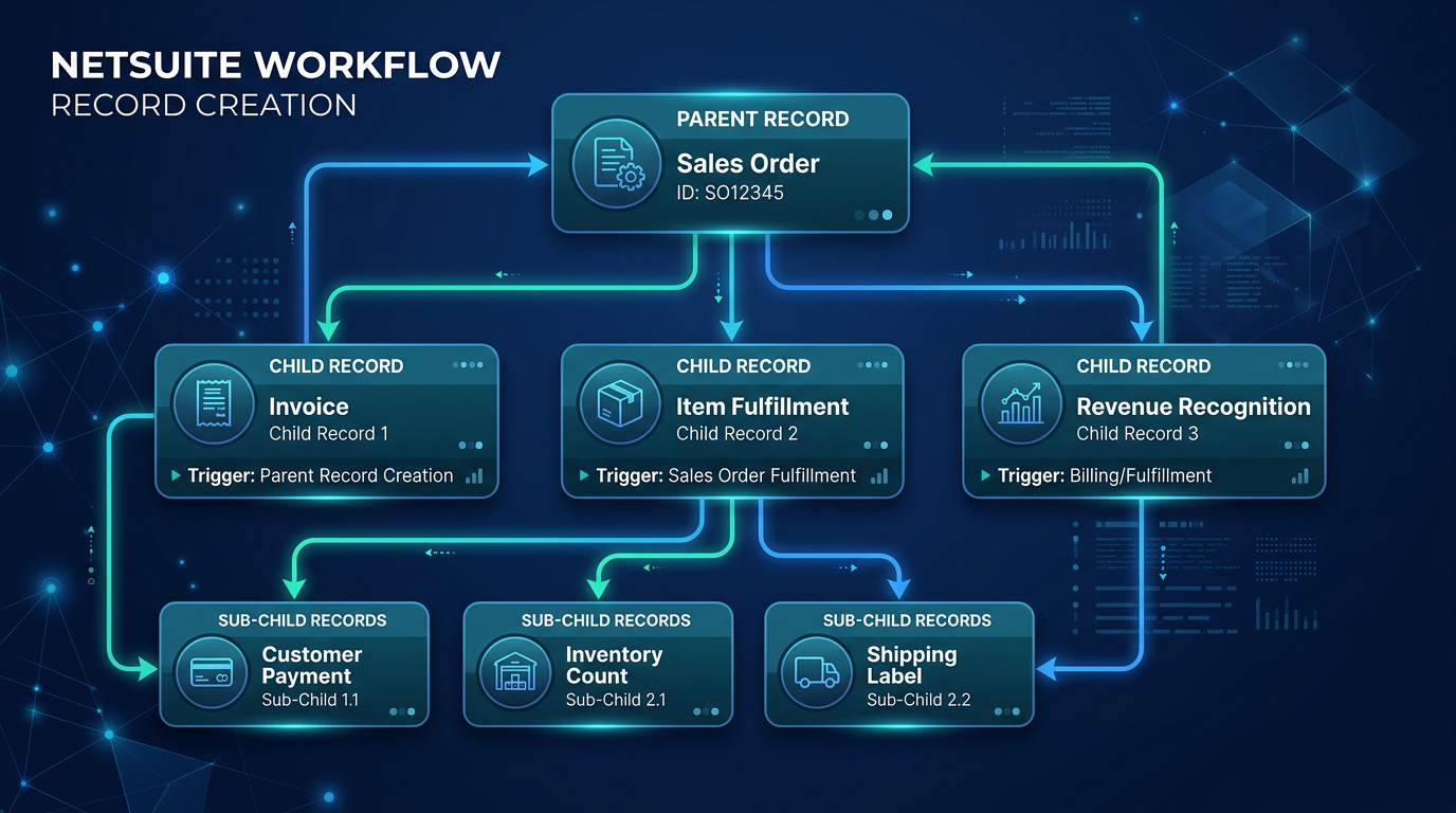 NetSuite Workflow Use Case: Create Child Records from Parent